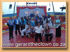 Menlynn Magic Circus Cast